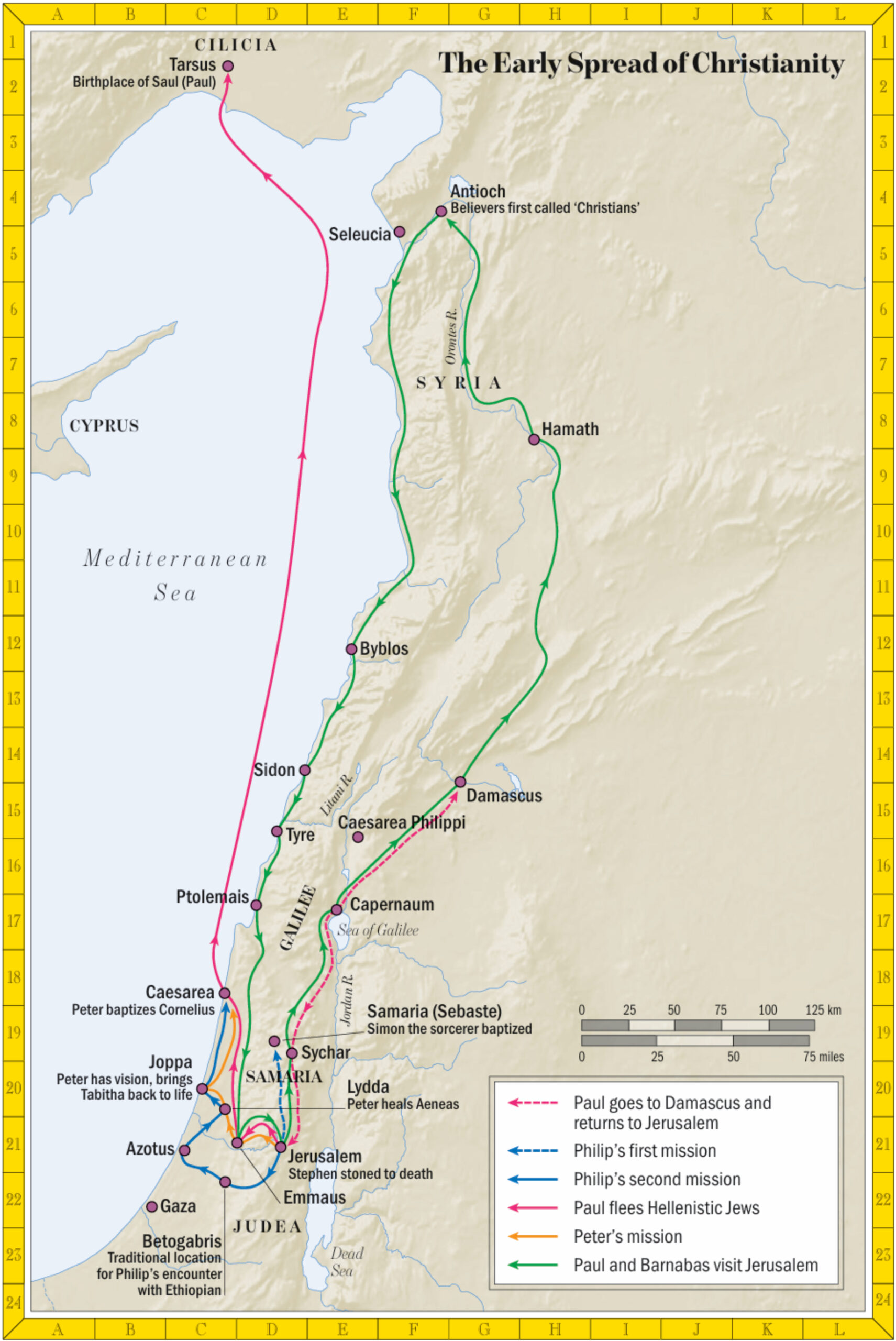 Bible Maps Adventures In Scripture